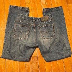 Vintage Silver jeans Y2K